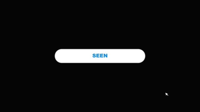 Animated blue see more button click changing to seen status