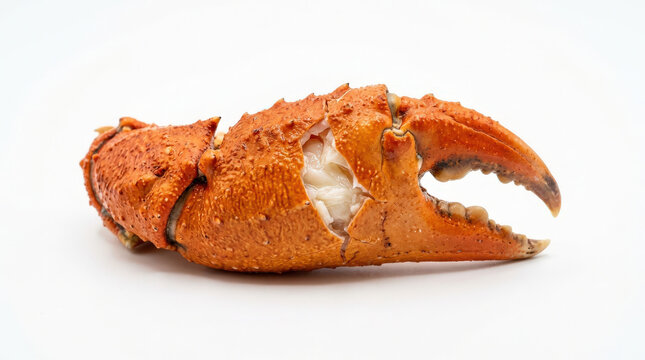 Crab Shell Close Up, Fresh Seafood Ingredient, Crustacean Claw Detail