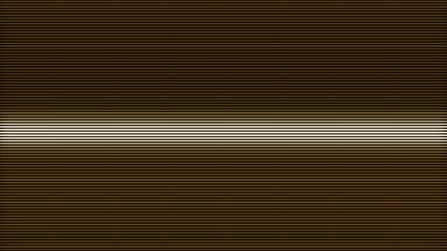 Golden LED wall scan lines, stage screen background seamless loop 4K