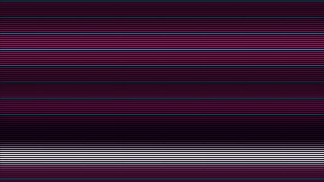 Neon pink and cyan LED wall scan lines, stage screen background seamless loop 4K