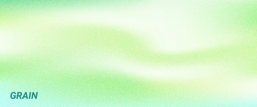 Lime grain gradient background and green gradation in digital noise texture for spring bg. Soft lime blur and grain bg in modern blue mesh. Pastel vector pattern for smooth color blend