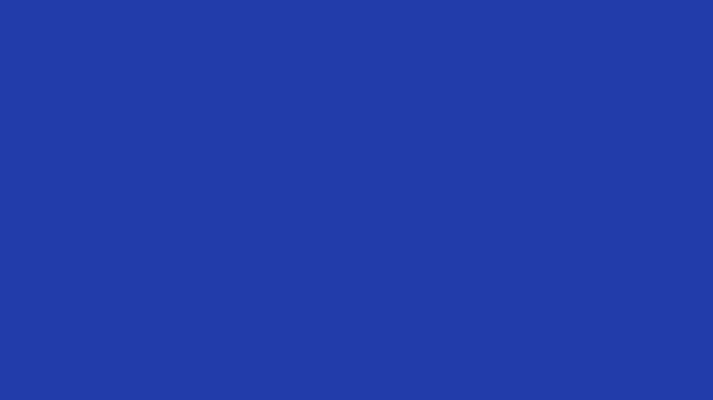 Blue arrow transition, sleek screen wipe animation 4K