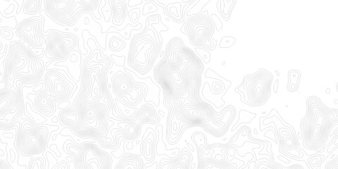White abstract wave paper spiral area world topography map curved reliefs design. geographic contour map elevation mapping artwork with soft grey lines wallpaper background. © MOHART PARK