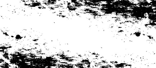 Fototapeta premium Black and White Abstract Grunge Texture Overlay