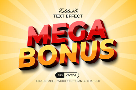 Editable Text Effect 3D Sale Promotion Style.
