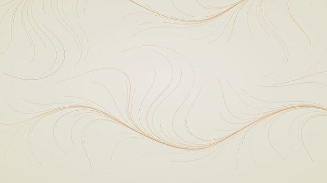 Animated Soft Pastel flow field lines background weaving loop