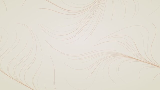 Animated Soft Pastel flow field lines background flowing loop