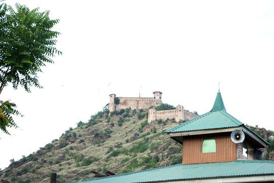 Hari Parbat Fort, 18th-century build, Sharika Hill , Srinagar, Jammu and Kashmir. &copy; Saji Maramon
