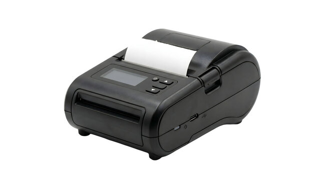 compact portable thermal receipt printer for retail billing warehouse logistics shipping labels and mobile business operations