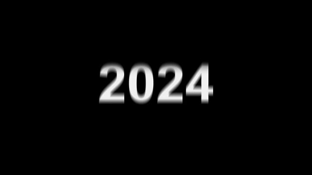 Animation of years counter spinning from 2000 to 2030, smooth transition, retro to modern timeline effect, useful for history, decades or time progression concepts 4k video