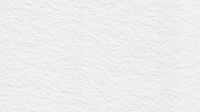Minimalist white paper texture background with organic cinematic.ideal for artistic animation andeffects,
 Abstract rough cold press grain background for artistic video.Stop motion animation.