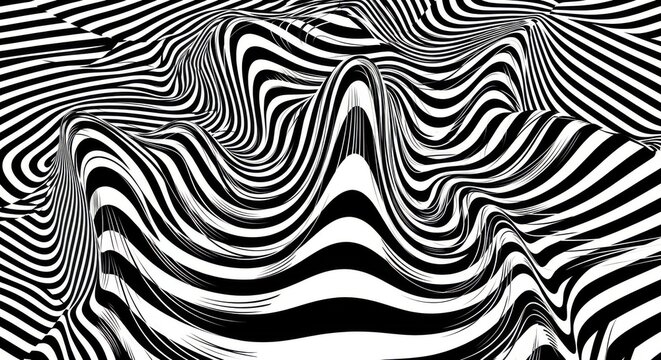 black and white zebra pattern background