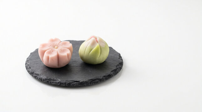 Traditional handcrafted japanese nerikiri wagashi seasonal displaying authentic Japanese artisan quality