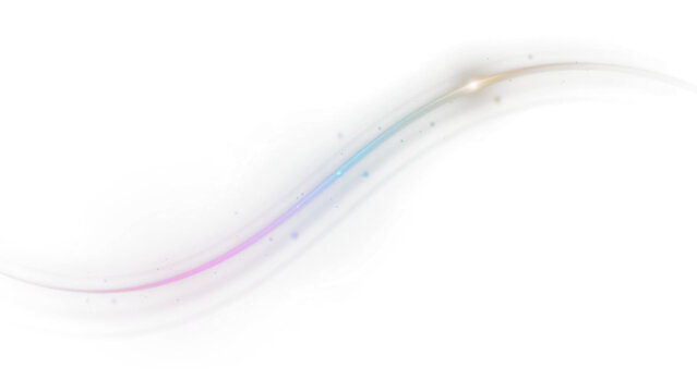abstract, light line, swoosh, curve, thin, minimal, gradient, gold, blue, pink, purple, teal, star, flare, sparkle, glitter, particles, light, holographic, iridescent, luxury, elegant, background, whi