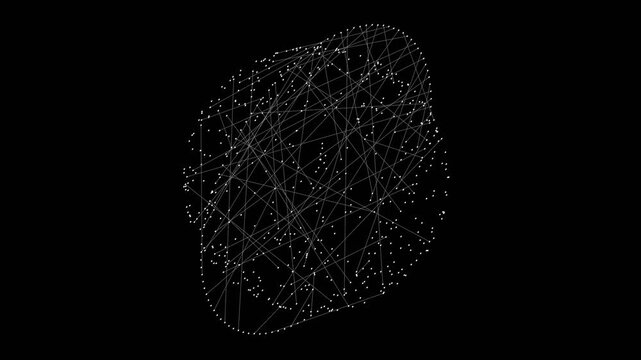 Puffed: Network geometry shape object landscape abstract formation generative animation art generative technology Design Motion