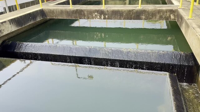 Coagulation and sedimentation process in water treatment