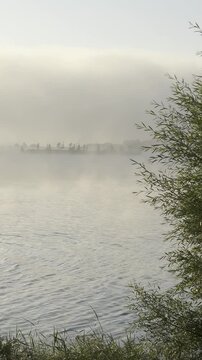 Ethereal Waters: A Serene Morning View