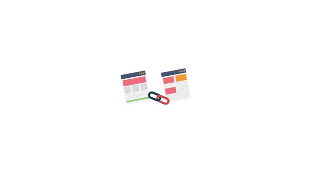 Link Building Animation