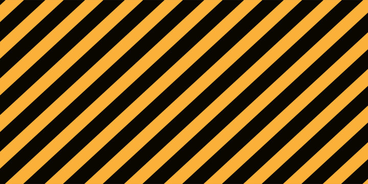 Warning yellow black diagonal stripes line. Safety stripe warning caution hazard danger road vector sign symbol. Vector illustration . EPS 20 .