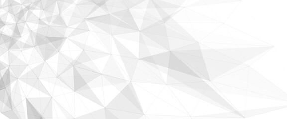 black vector poly triangle texture. clean and modern science chemical theme background. Abstract geometric pattern composed of triangular. white black vector triangle mosaic wallpaper , vector. © Splashes