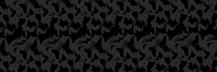 Camouflage background. Seamless pattern vector. © Nur