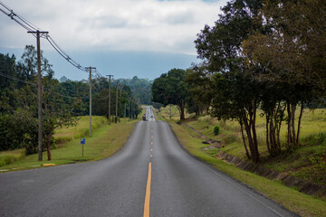 THAILAND NAKHON NAYOK KHAO YAI NATIONALPARK ROAD © flu4022