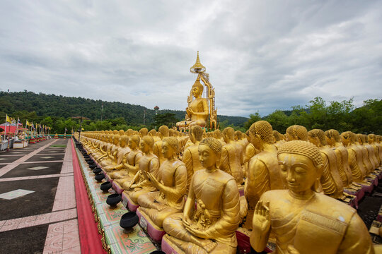 THAILAND NAKHON NAYOK CITY BUDDHIST PARK MAGHA PUJA