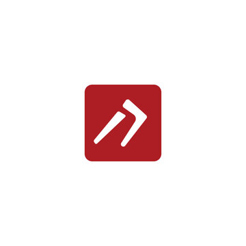 Sprint runner mobile application logo