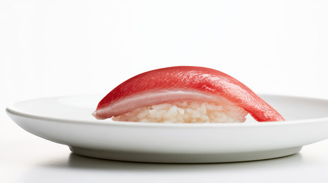 transparency in cell-cultured yellowtail kingfish nigiri sushi