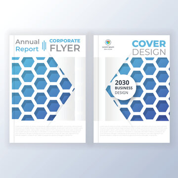 modern design template for business book cover annual report corporate flyer