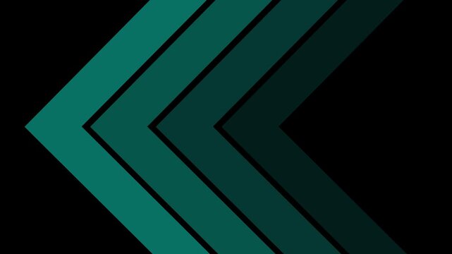 Arrow or waywiser banner with color transition .4k motion graphics video animation