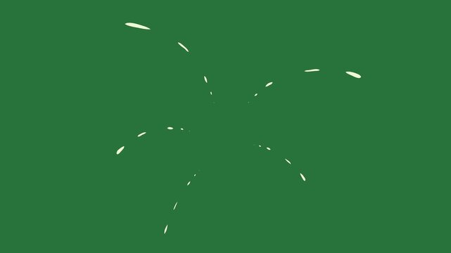 Dot Dynamic on Chroma Key for Compositing