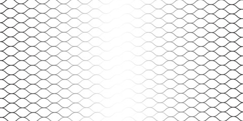 Curved net pattern. Seamless design for sportswear or equipment like soccer goals, volleyball nets, basketball hoops, hockey nets, and athletic gear © family