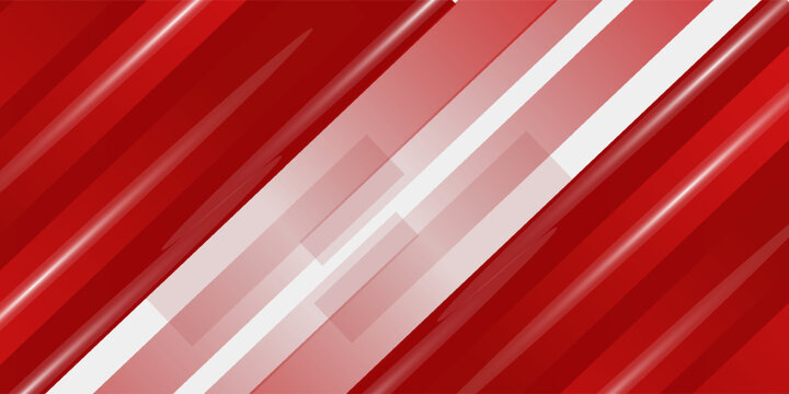 Abstract red and white background. Red square geometric background.