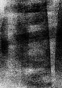 Large rolled ink texture with a transparent background