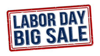 Happy american labor day greeting cards and decorations © ASHIM