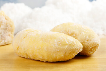 Fototapeta premium Golden Madeleines with Sugar Coating - Still Life Food Photography