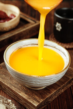Golden Bird's Nest Soup - Traditional Chinese Culinary Delicacy