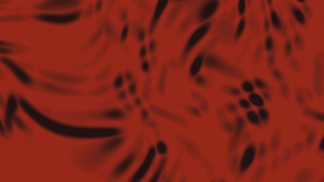 abstract background Moody Dark Red And Obsidian Black Abstract With Intense Flowing Organic Ripple Loop