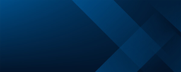 Obraz premium Abstract background gradient dark navy blue banner simple abstract