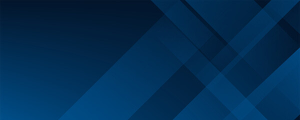 Fototapeta premium Abstract background gradient dark navy blue banner simple abstract
