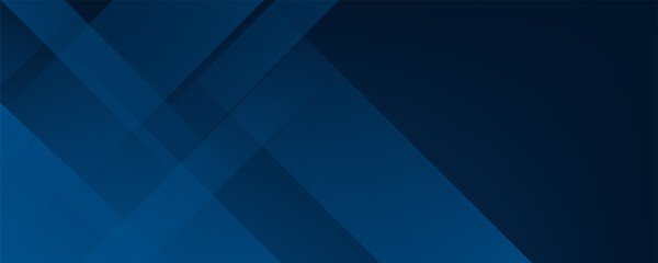Obraz premium Abstract background gradient dark navy blue banner simple abstract
