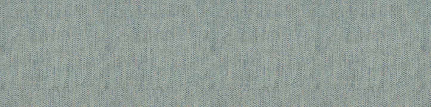Detailed texture of blue grey melange woven fabric