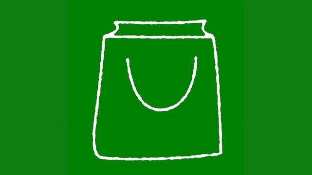 Outline Looping With Jar - Royalty Free Clip