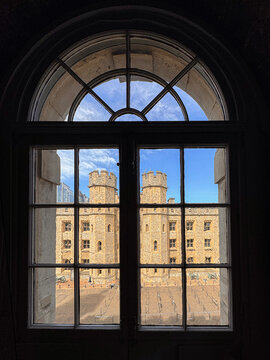 Historic Waterloo Barracks as seen from the White Tower window