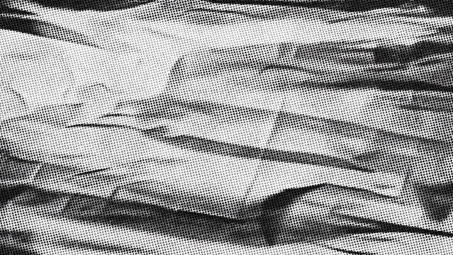 Distressed Halftone Overlay Texture - collage, comic, crease, news, newspaper, torn, wrinkle, book, crumpled, grunge, noise, punk, rip, sheet, aged, cartoon, cover, crinkled, damaged, dirt, dot, filte