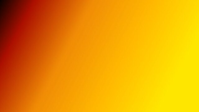 Abstract smooth gradient background transition from dark red to bright yellow