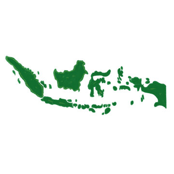 map of indonesia