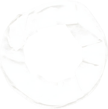 White Camera Aperture Iris Isolated on Transparent Background Minimalist Style