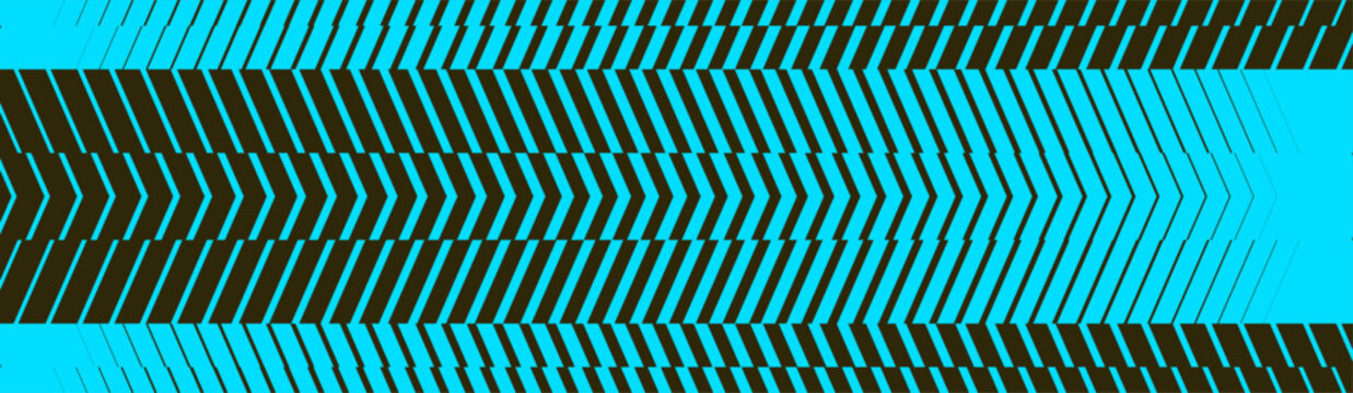 Neon cyan and blue digital grid wave horizontal header panel for stream overlay banner